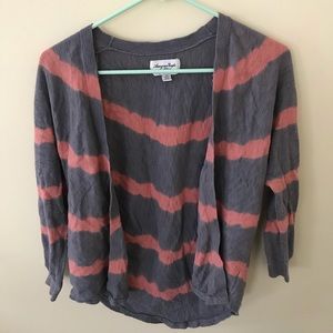 American Eagle Striped Cardigan